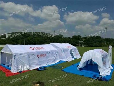 Tenda ospedaliera mobile gonfiabile